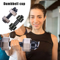 Sports Dumbbell Shaped Kettle Outdoor Fitness Cycling Camping Cold Water Bottle for Working-out Comfortable Decoration